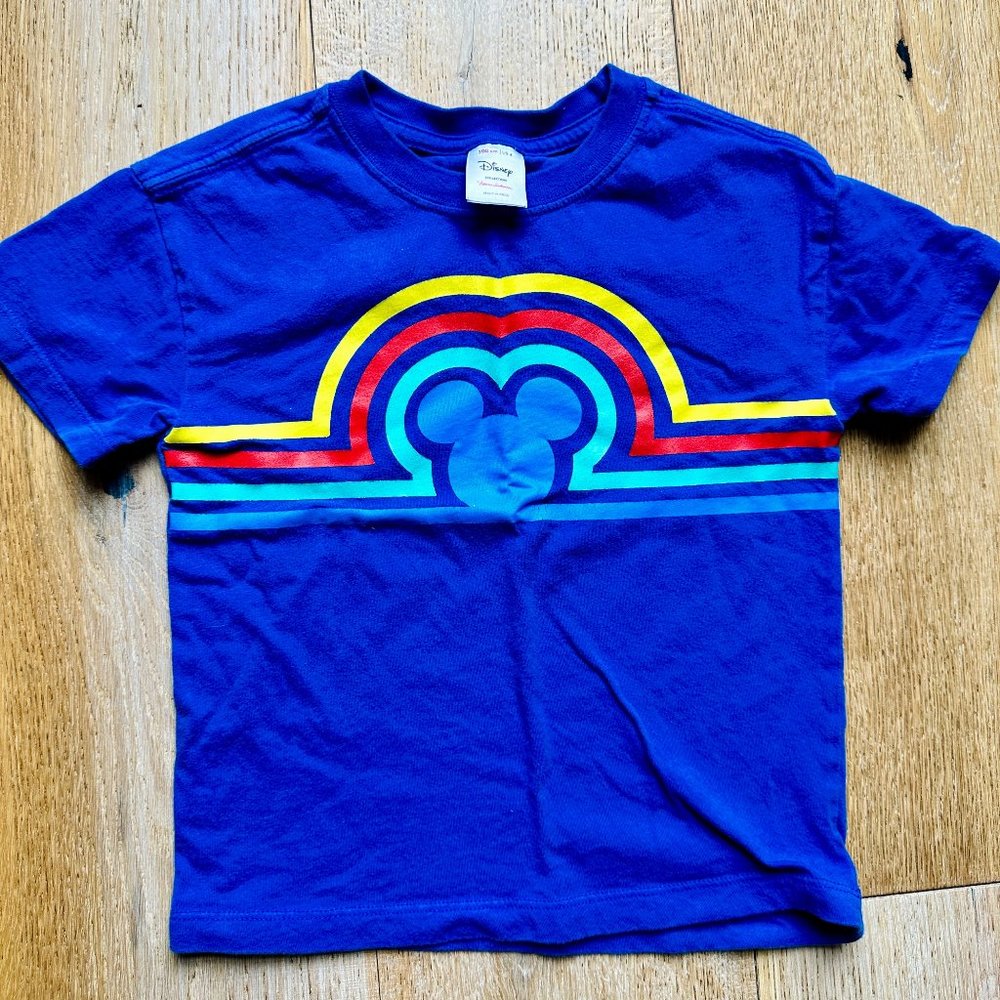 Hanna Andersson -Disney Mickey vacation shirt-4T